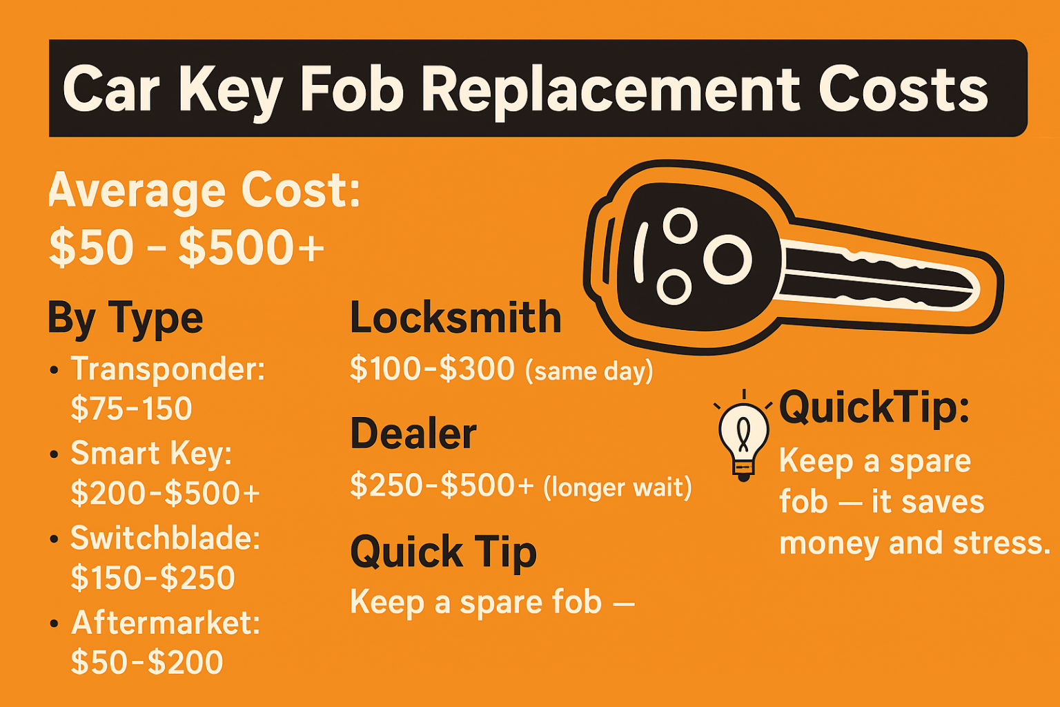 How Much To Replace A Car Key